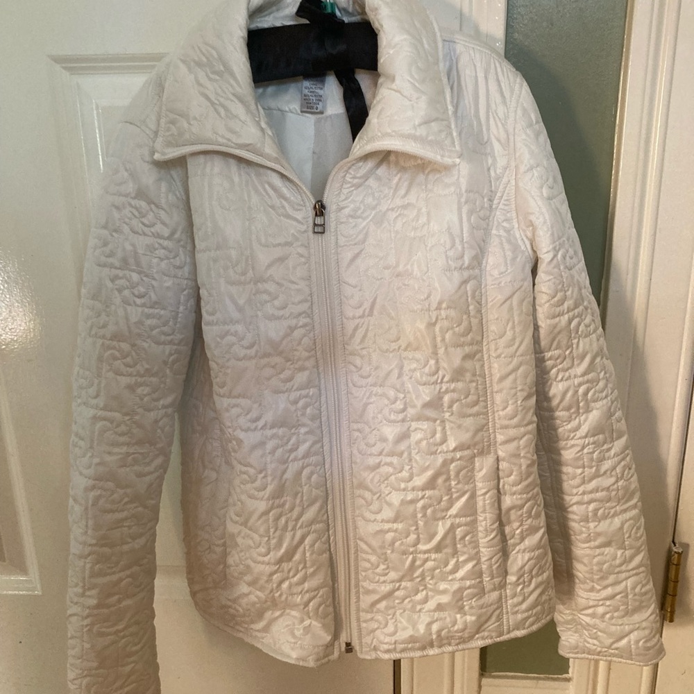 Chico’s white jacket size 0